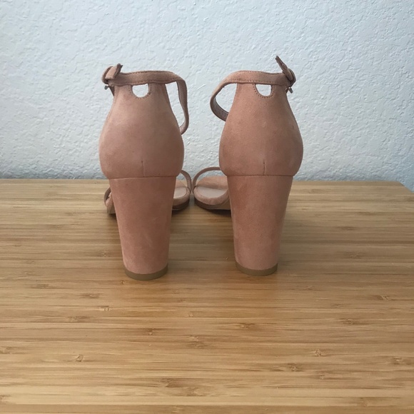 Stuart Weitzman Ankle Strap Sandal Nude Pink - Picture 5 of 12
